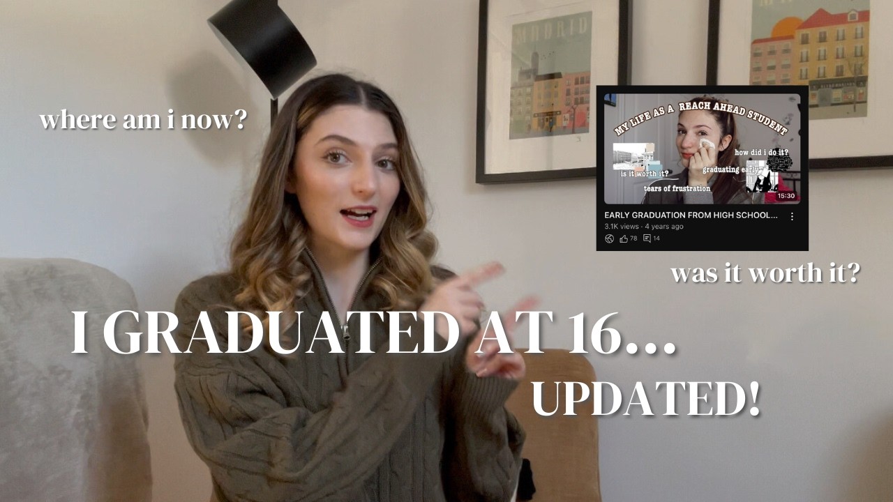 EARLY GRADUATION FROM HIGH SCHOOL UPDATED: exposing the truth about grad, tips, & pros and cons ✧˚ ·