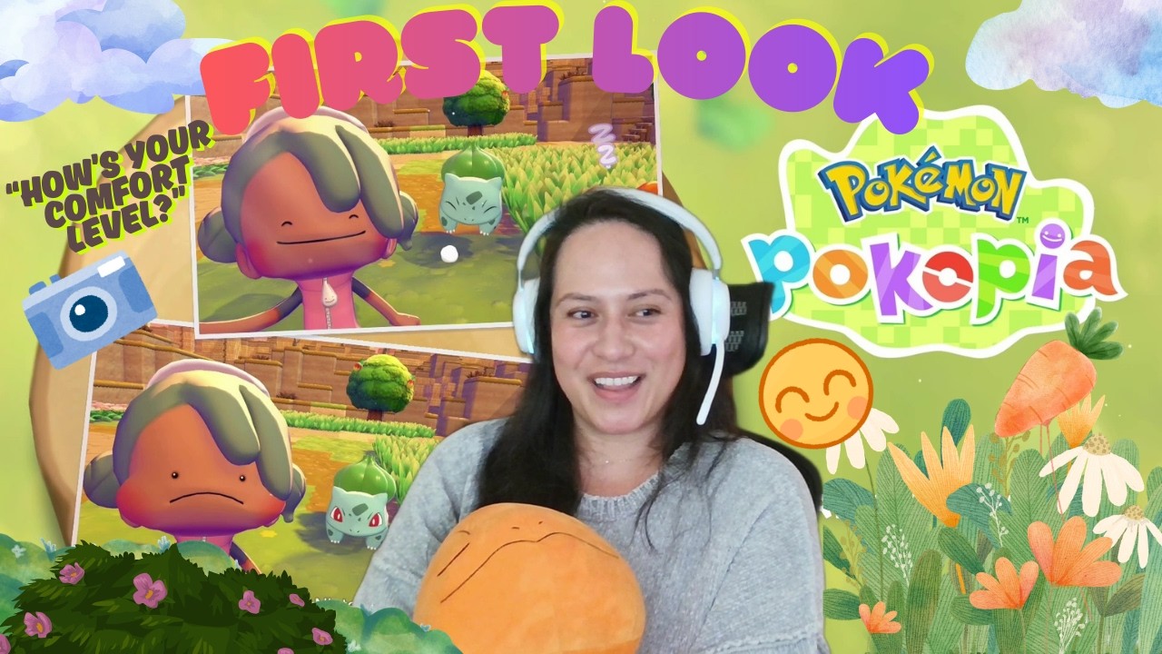 🌱 Time for one more task? YES, if that means my Pokémon are comfy! My first look at Pokopia 🌳