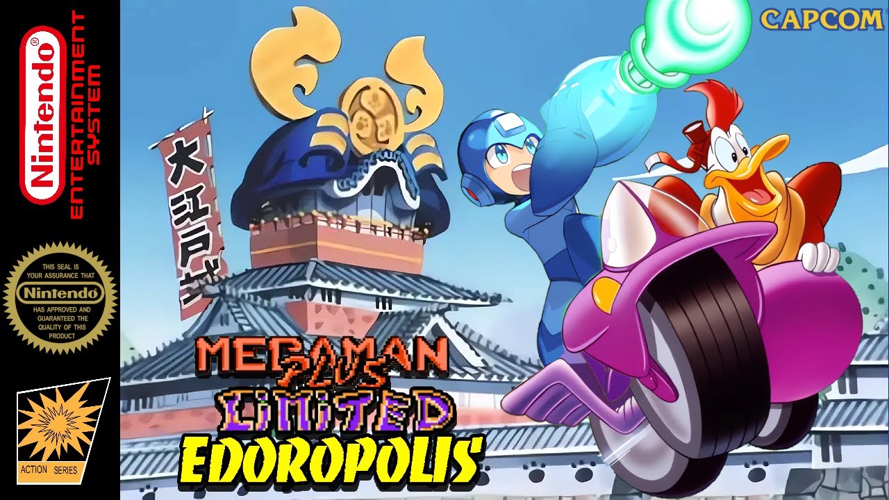 Megaman Plus Limited in Edoropolis - Hack of Darkwing Duck [NES]