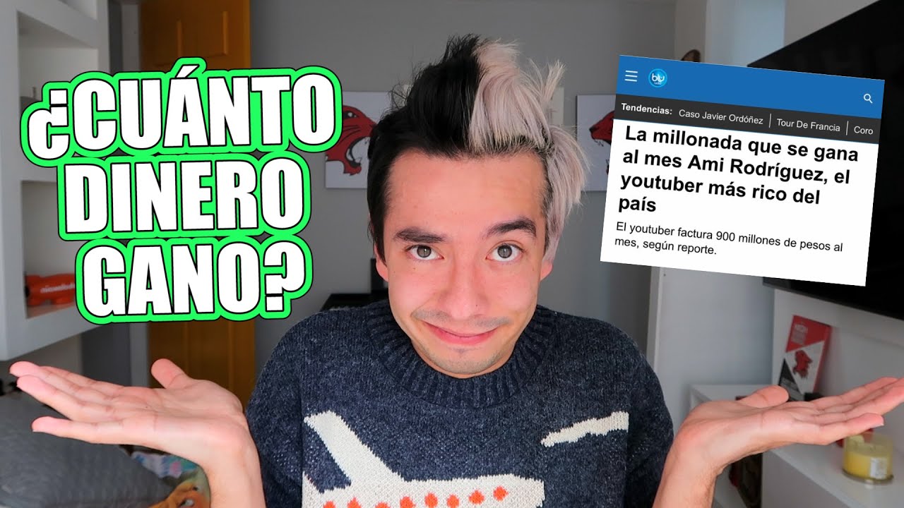 Soy el Youtuber Más Millonario del País ¿Cuánto DINERO GANO? - VLOG 