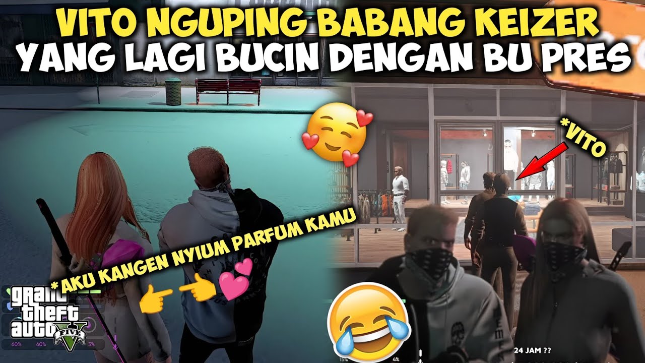AKHIRNYA PASANGAN LAGEND KEMBALI LAGI | VITO NGUPING KEIZER YG LAGI BUCIN | GTA 5 ROLEPLAY