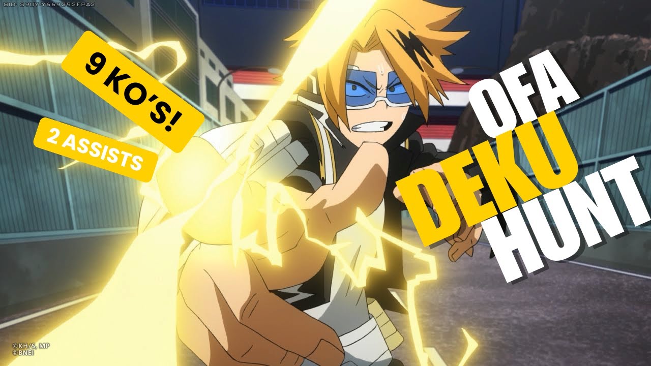 Hunting Down Rapid Dekus In My Hero Ultra Rumble | MHUR