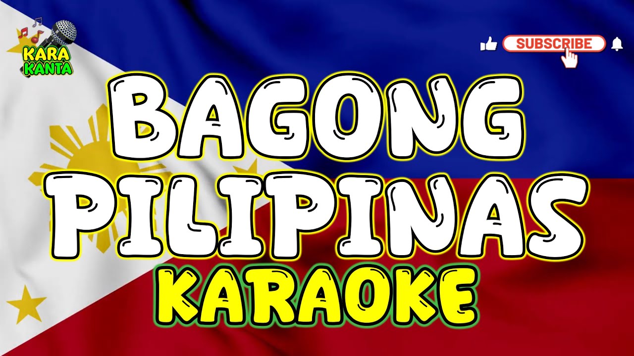 BAGONG PILIPINAS HYMN | KARAOKE | MINUS ONE | INSTRUMENTAL