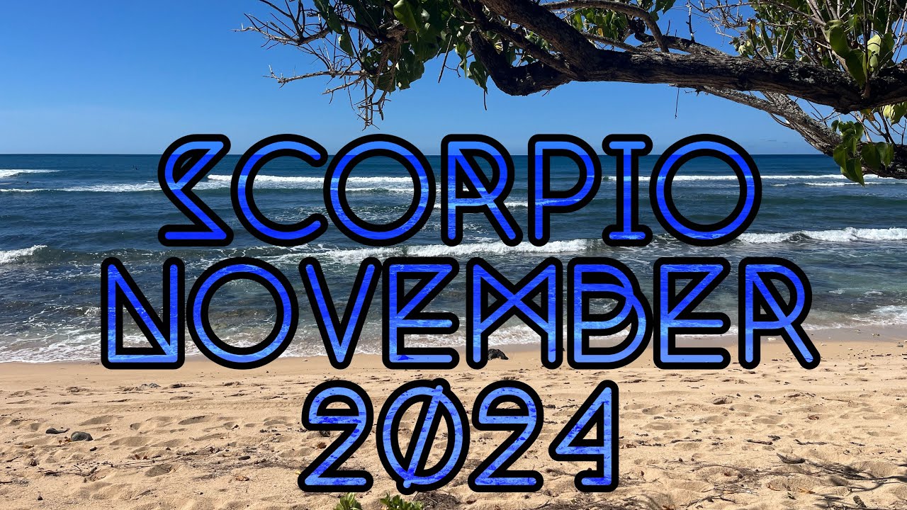 Scorpio November 2024. Trust U Will Find Da Light. Tarot Card Reading #tarot