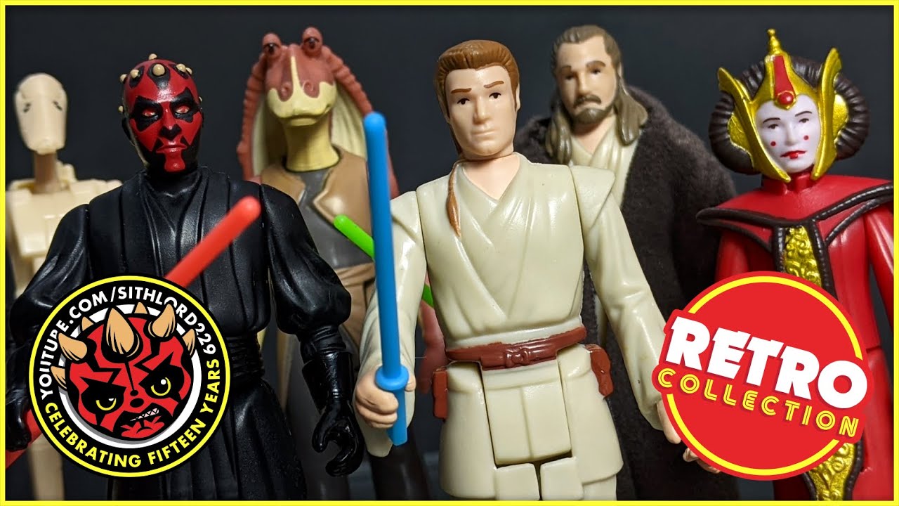 Star Wars: The Phantom Menace | The Retro Collection Multipack | Action Figure Overview