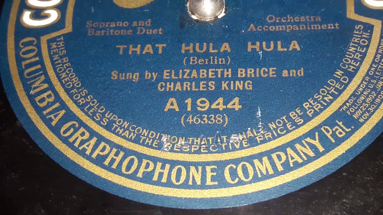 Elizabeth Brice & Charles King - That Hula Hula (1916)
