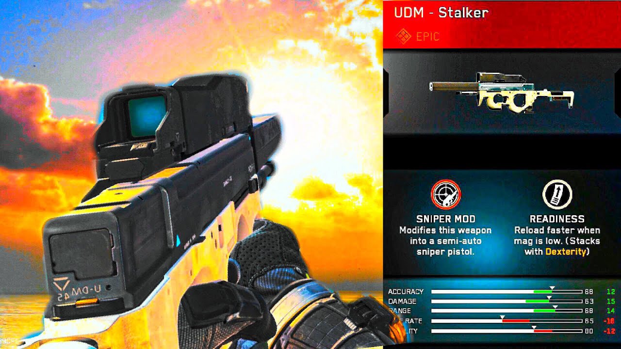 Стоит ли Epic - UDM (Stalker) того? (Zombies Edition) - Лучший эпический вариант в Infinite Warfare?