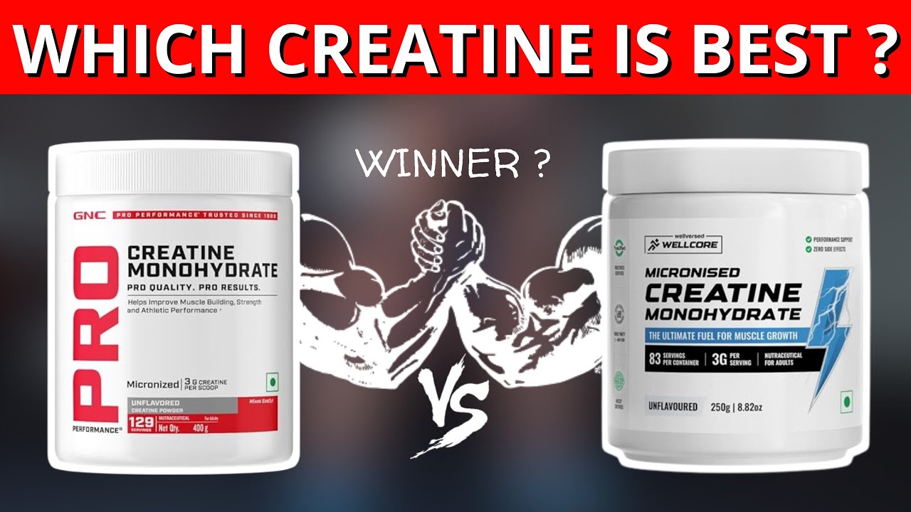Is Wellcore Creatine BETTER Than GNC Creatine? | Wellcore Creatine vs GNC Creatine