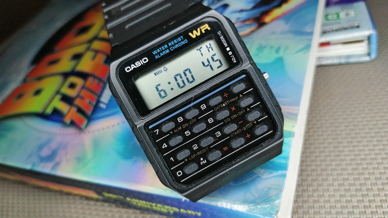 Justo en la Nostalgia CASIO CALCULADORA CA-53W Reseña  Grandes Recuerdos.