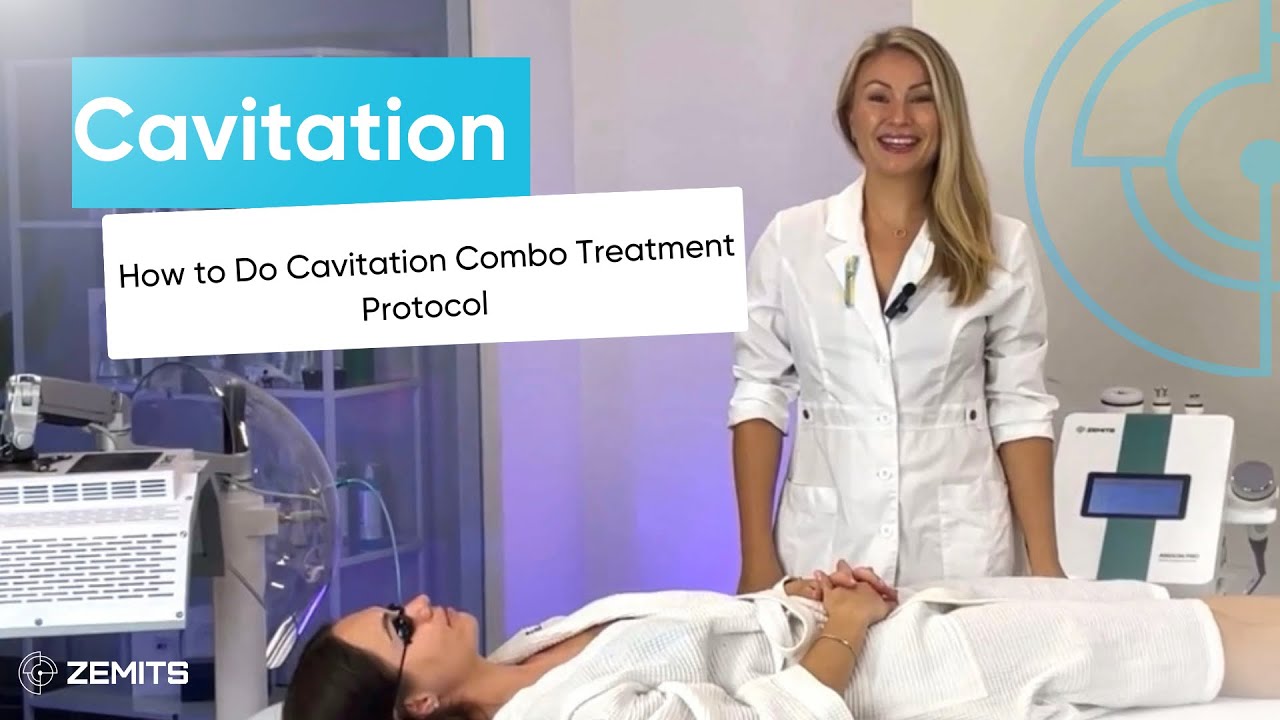 How to do Cavitation Combo Treatment Protocol ⚡️ Ultrasonic Cavitation, RF, LED, Oxygen Facial