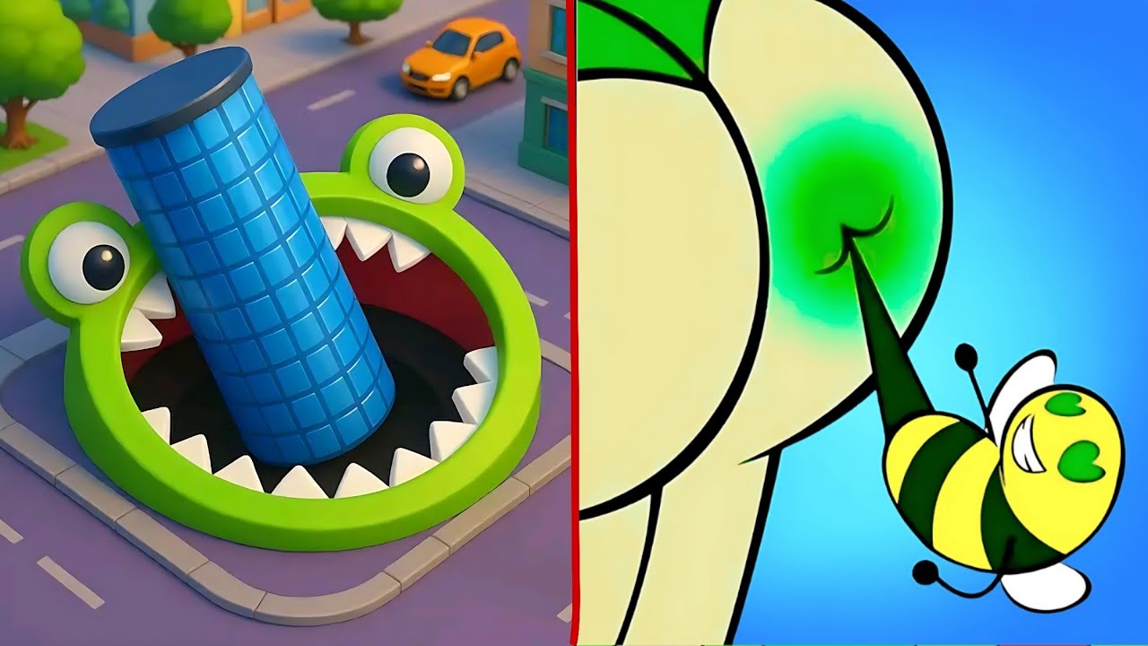 ⛳ Hole .io 🆚Help Spranky Tricky Story Satisfying ASMR Gameplay All Levels 😘🥰💓💘💞
