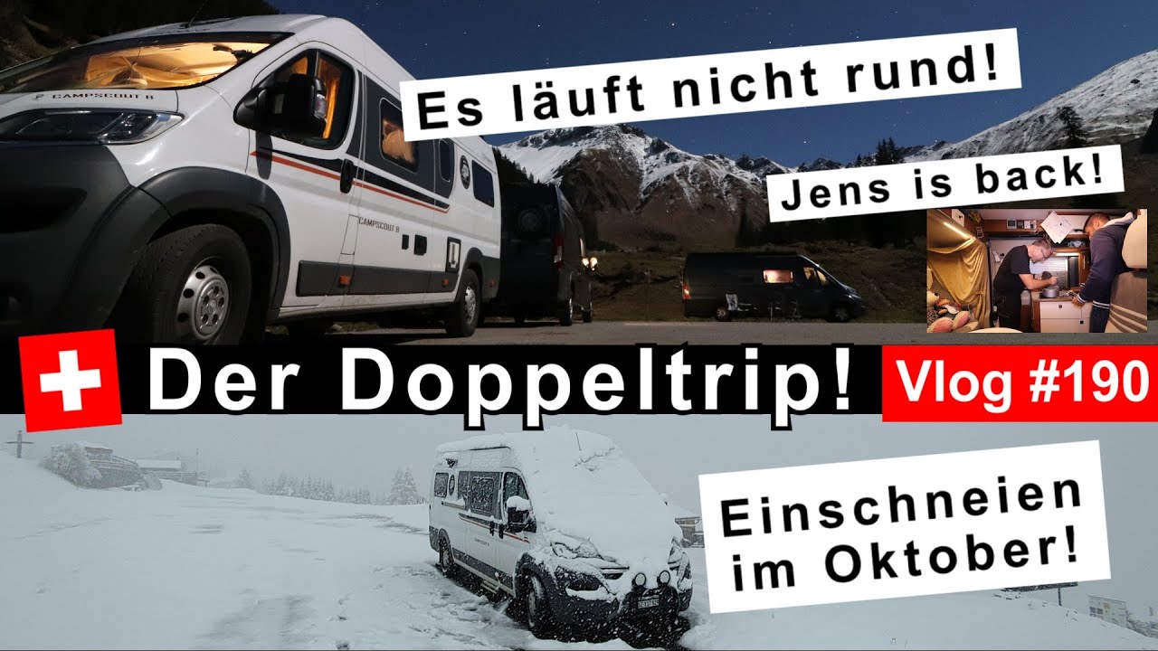 #190 Doppeltrip | Wo steckt der Bub? | Berner Oberland | Färmeltal bei Nacht | Schnee in Graubünden