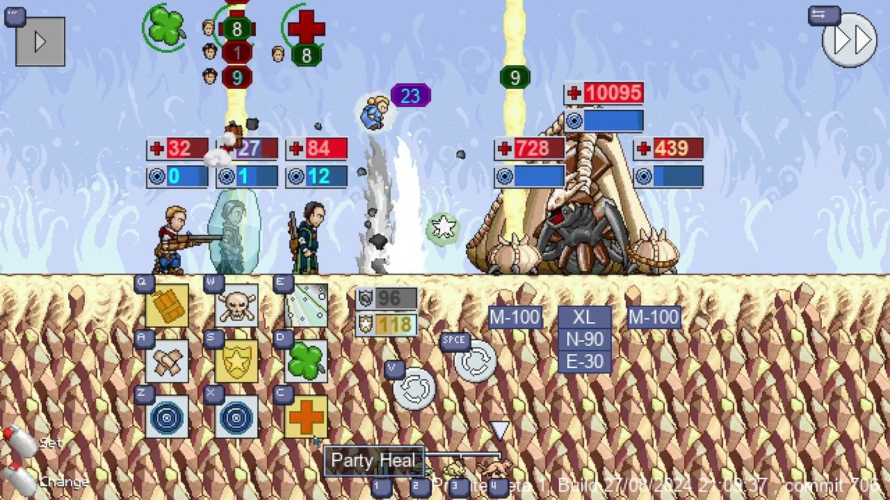 I'm rewriting a turn-based real-time RPG game The Spirit Engine