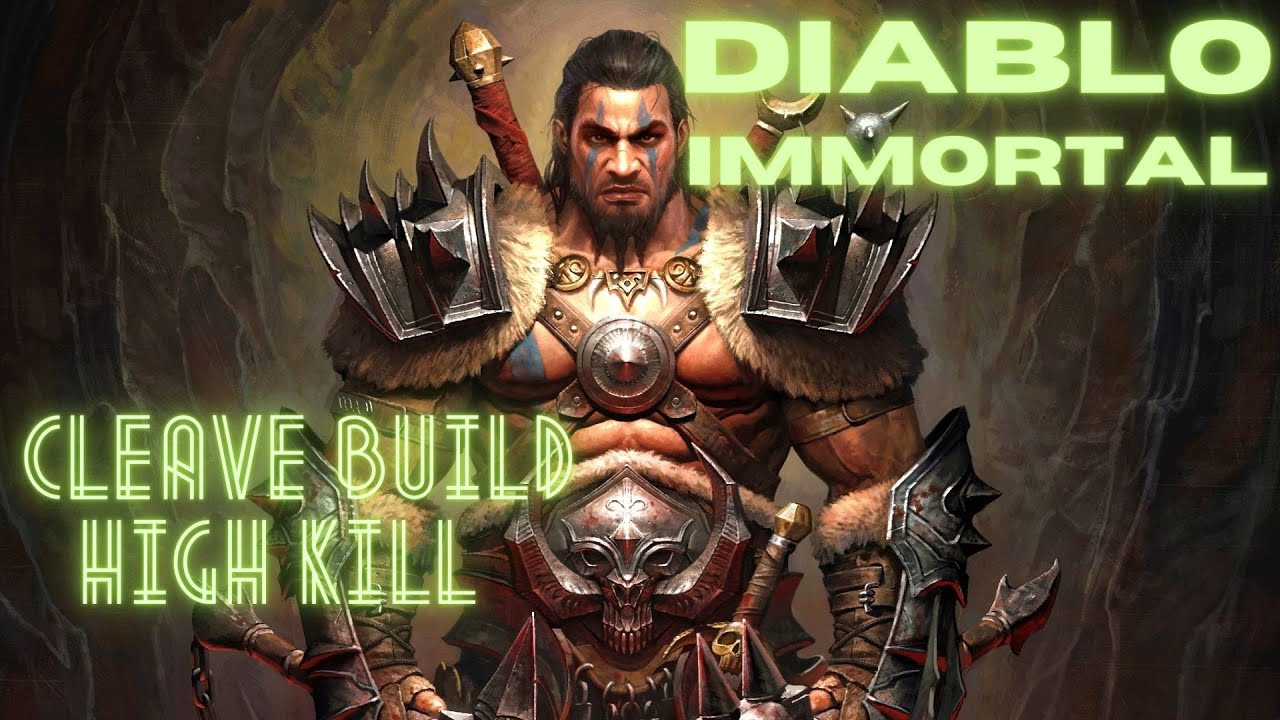 Diablo Immortal (10 Kill Brawl PvP/Cleave build)