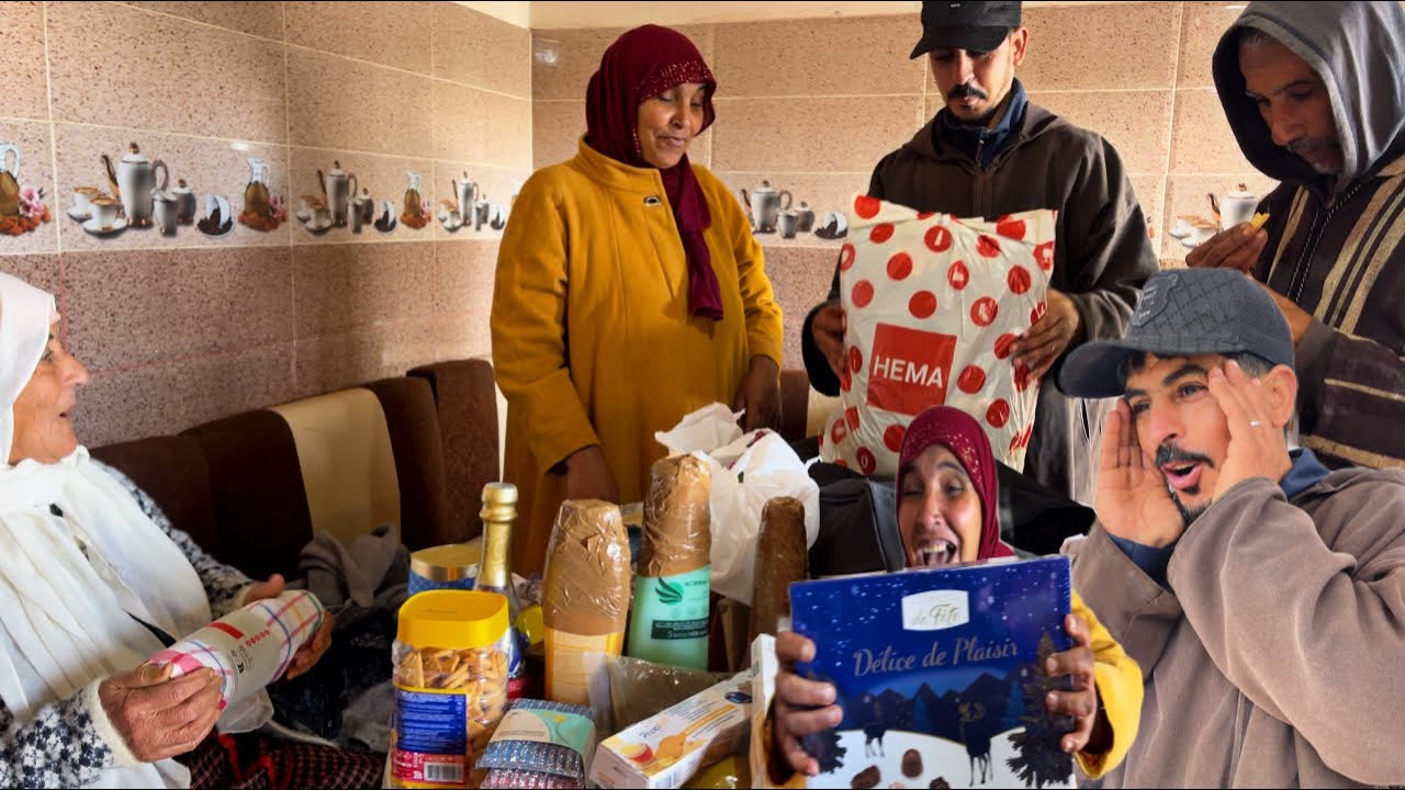اجواء البادية/ لفرحة اما زادت كملات بدعواتكم معانا😍من اجمل الهداية🎁من عند ناس الجالية شكرا بزاف🙏🏻