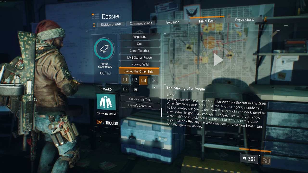 The Division Lore | Calling the Other Side | Phone Recordings