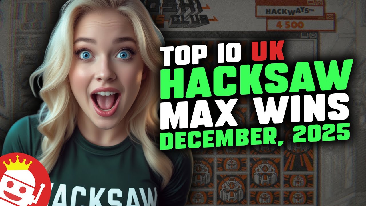🔥 TOP 10 UK 🇬🇧 HACKSAW GAMING MAX WINS DEC / 2025 | NON BONUS BUY