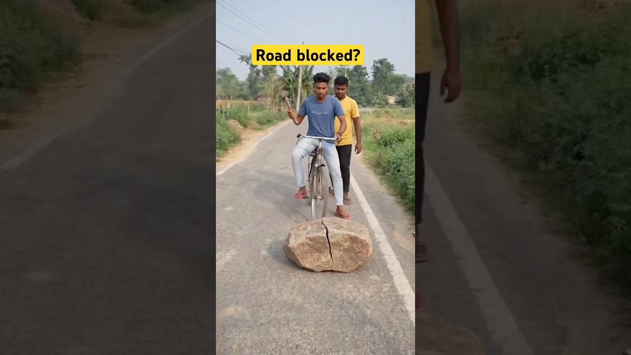 Road blocked !