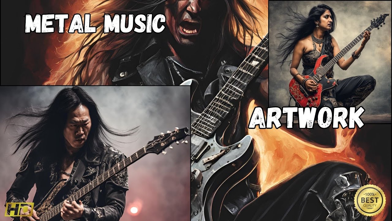 🤘 Metal Music Artwork #MetalArtwork #MetalMusicArtwork #MetalCulture #MetalHeads #MetalLifeSTyle