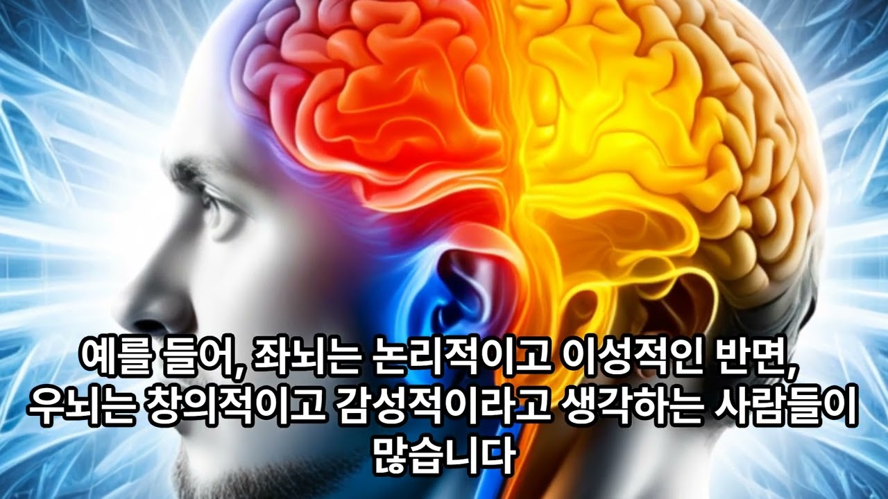 좌뇌와 우뇌의 놀라운 비밀