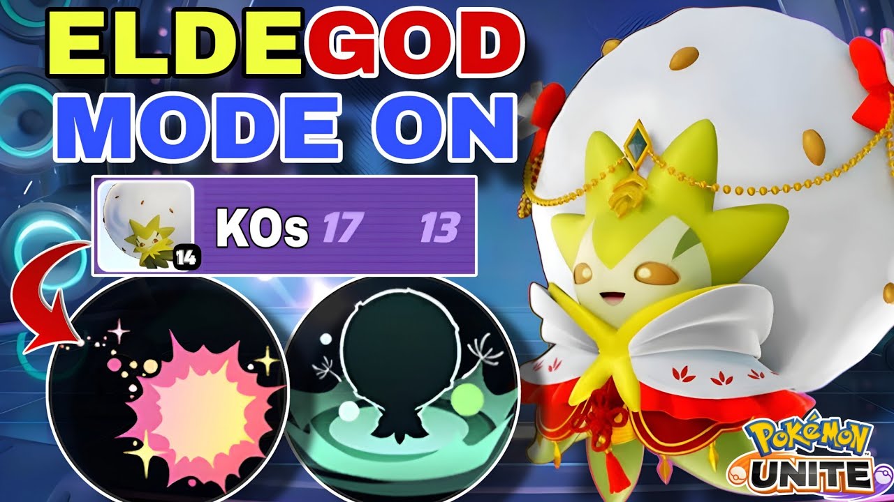 This Build Literally Turns ELDEGOSS into ELDEGOD! Give It a Try | Pokemon Unite