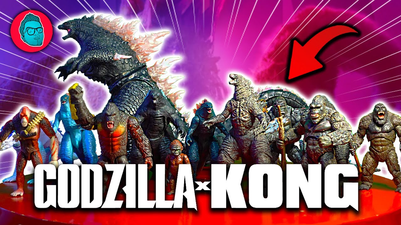😱 TODA mi COLECCIÓN de GODZILLA & KONG 🦍🦎