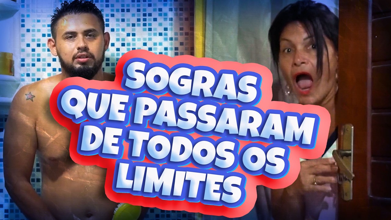 Sogra deu em cima do genro no banheiro