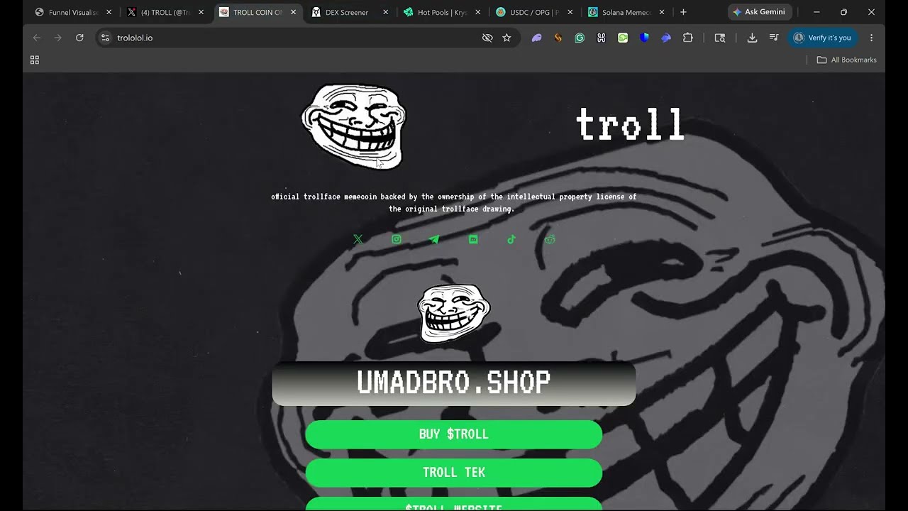Will Troll Memecoin God Candle To a Multi-Billion Market cap?