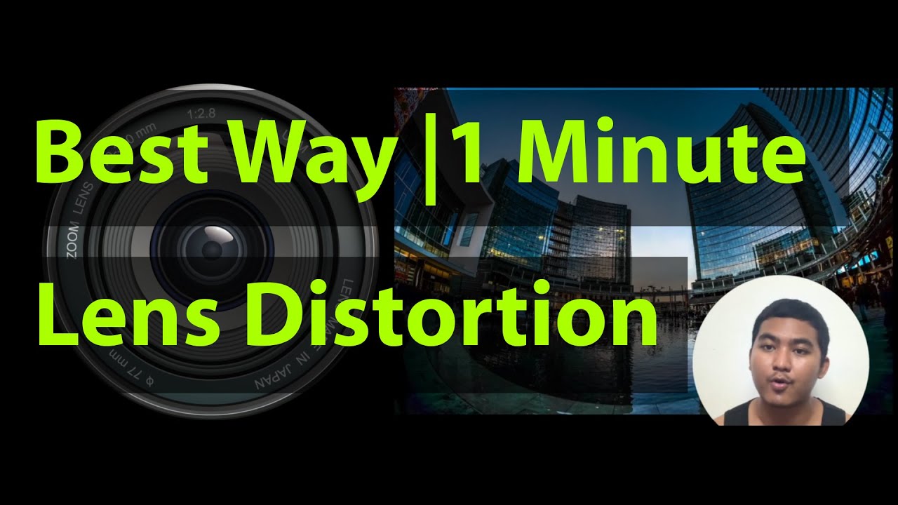 1 minute | Most Easy Way to do Lens Distortion in Nuke