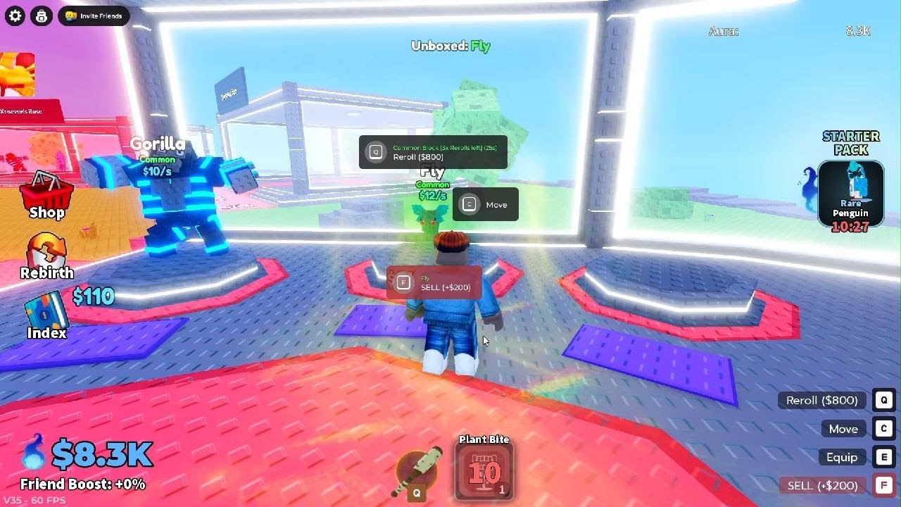 playing aura Farm