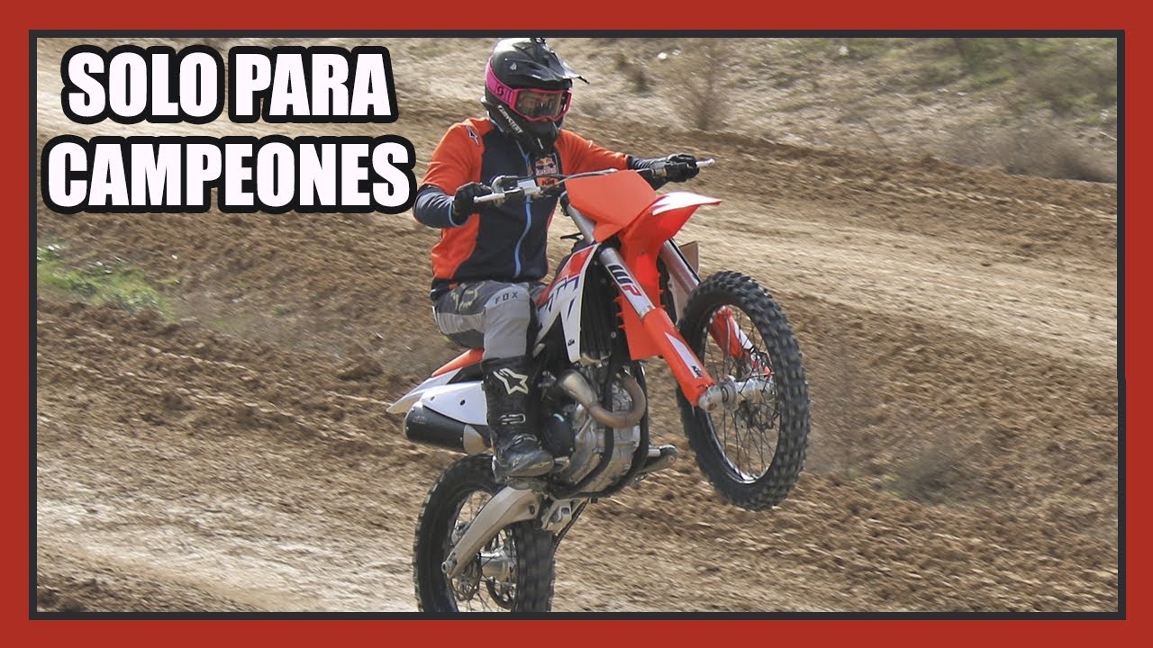 Prueba KTM SX 450 F 2023