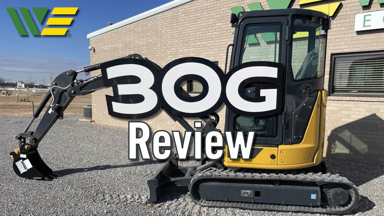 2022 John Deere 30G Compact Mini Excavator Review & Walkaround