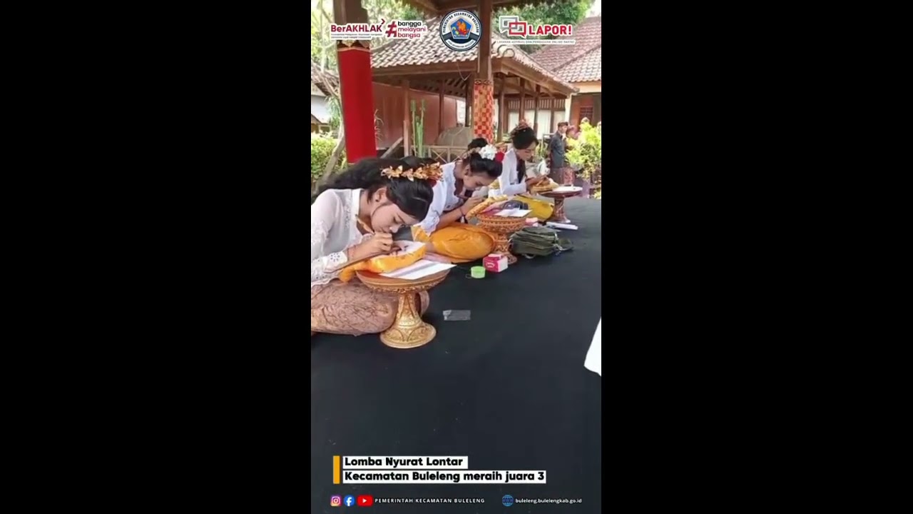 KECAMATAN BULELENG RAIH JUARA UMUM WIMBAKARA BULAN BAHASA BALI VIII TINGKAT KABUPATEN TAHUN 2026