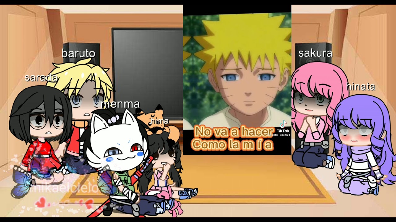 baruto y sarada sus madres junto a himawima reacciona a (narusasu) 1/?