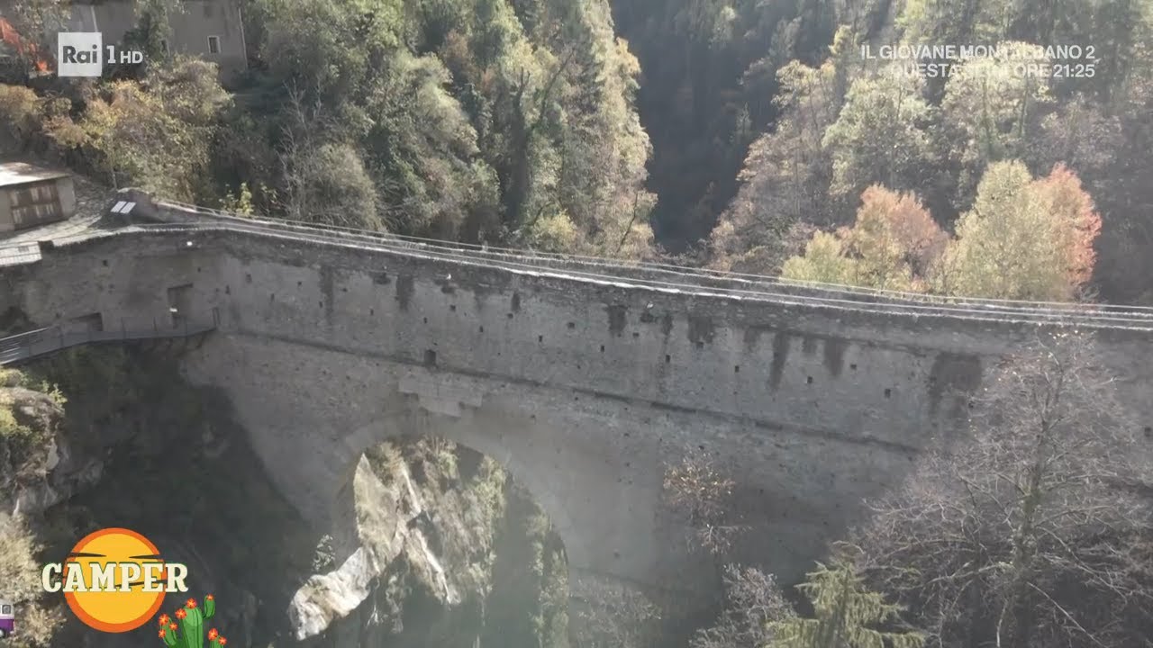 Il Pondel, uno spettacolare ponte acquedotto romano - Camper 05/09/2023