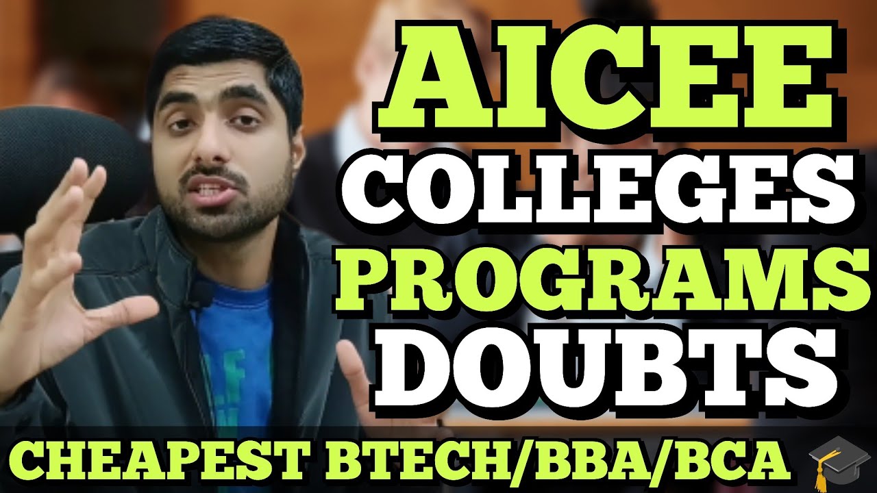All Doubts AICEE 2025 Cleared 😱 Affordable Btech Admissions 🎓