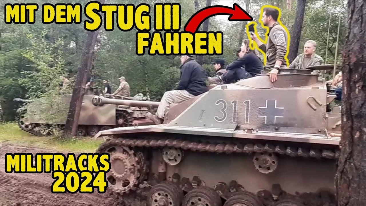 Fahrzeuge der Wehrmacht FAHRBEREIT auf größten EVENT für deutsche Fahrzeuge Militracks