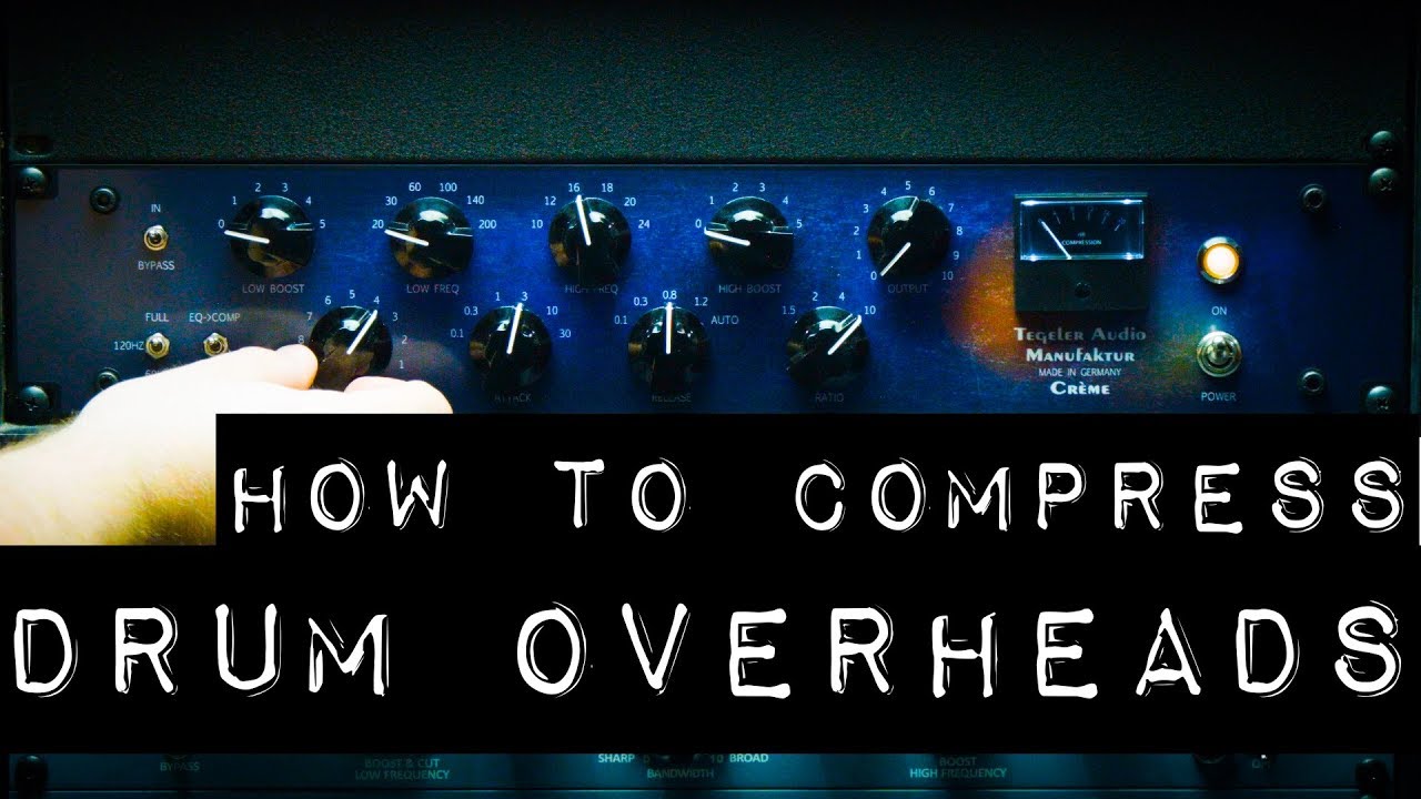 How to Compress Drum Overheads - Tricks for Setting the Attack and Release