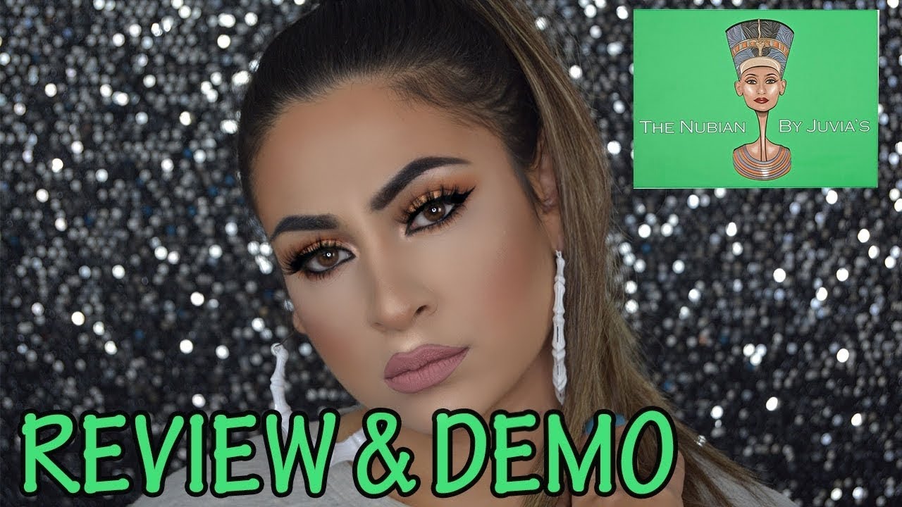 JUVIAS PLACE THE NUBIAN PALETTE REVIEW SWATCHES AND DEMO