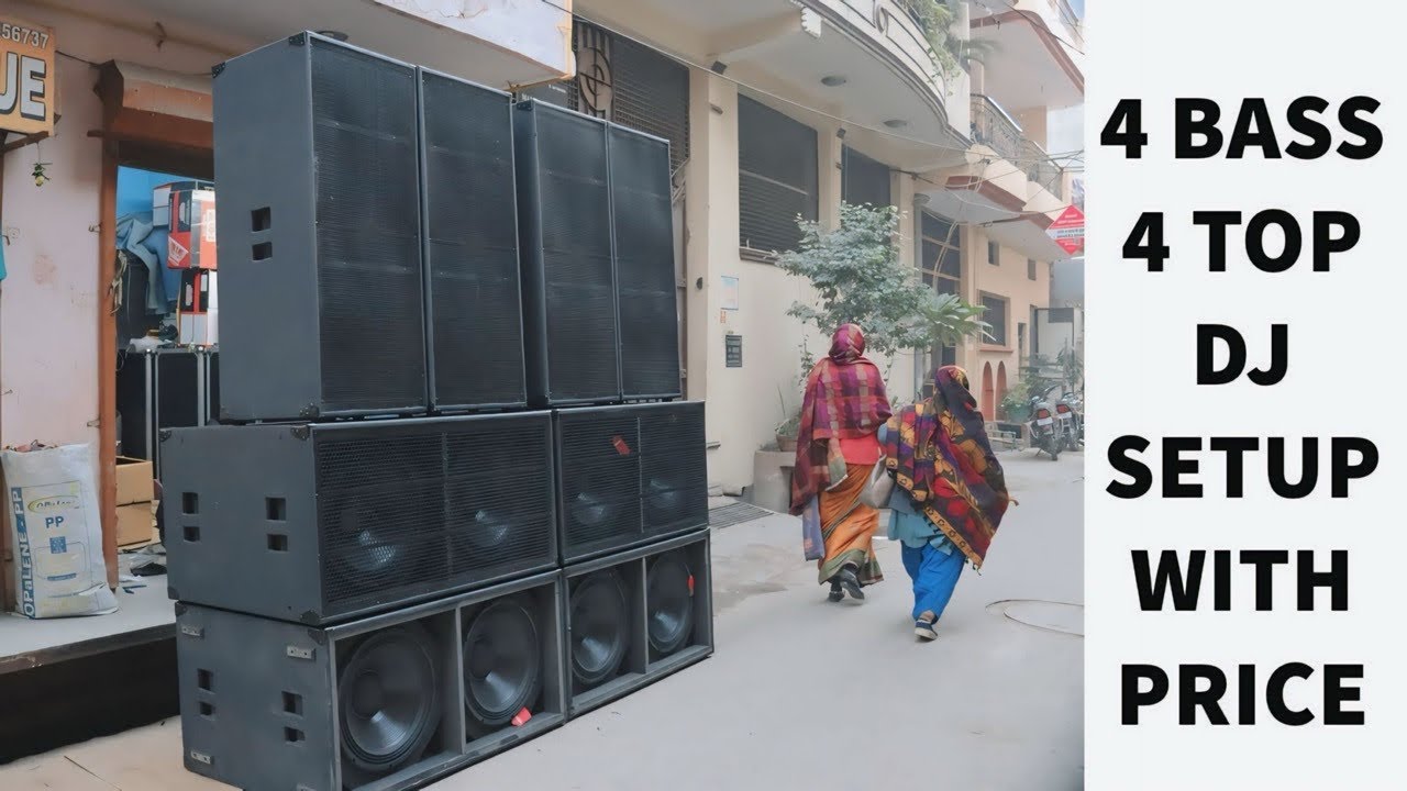 4 BASS 4 TOP DJ SETUP PRICE OR TESTING