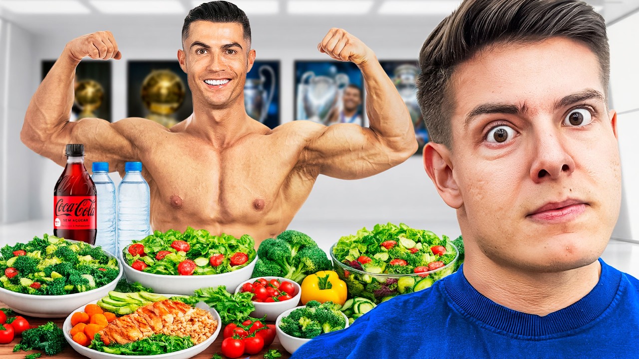 Sobrevivi a Dieta do Cristiano Ronaldo por 24h
