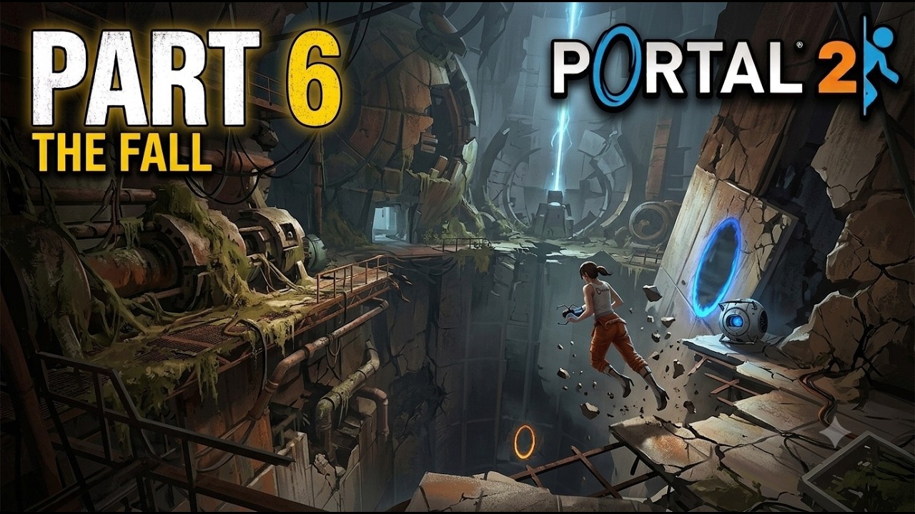 Portal 2 Gameplay - Chapter 6: The Fall