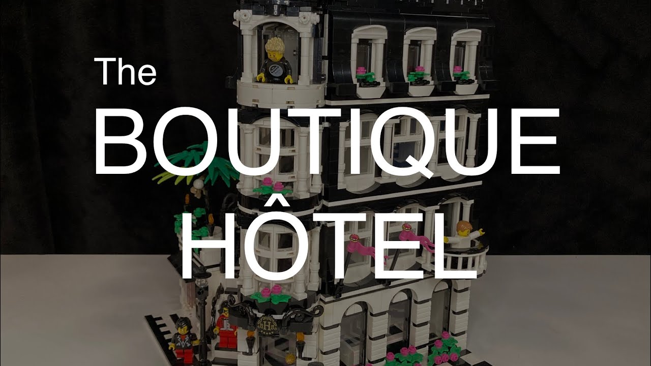 LEGO DESIGN MODIFICATION: Boutique Hotel 10297
