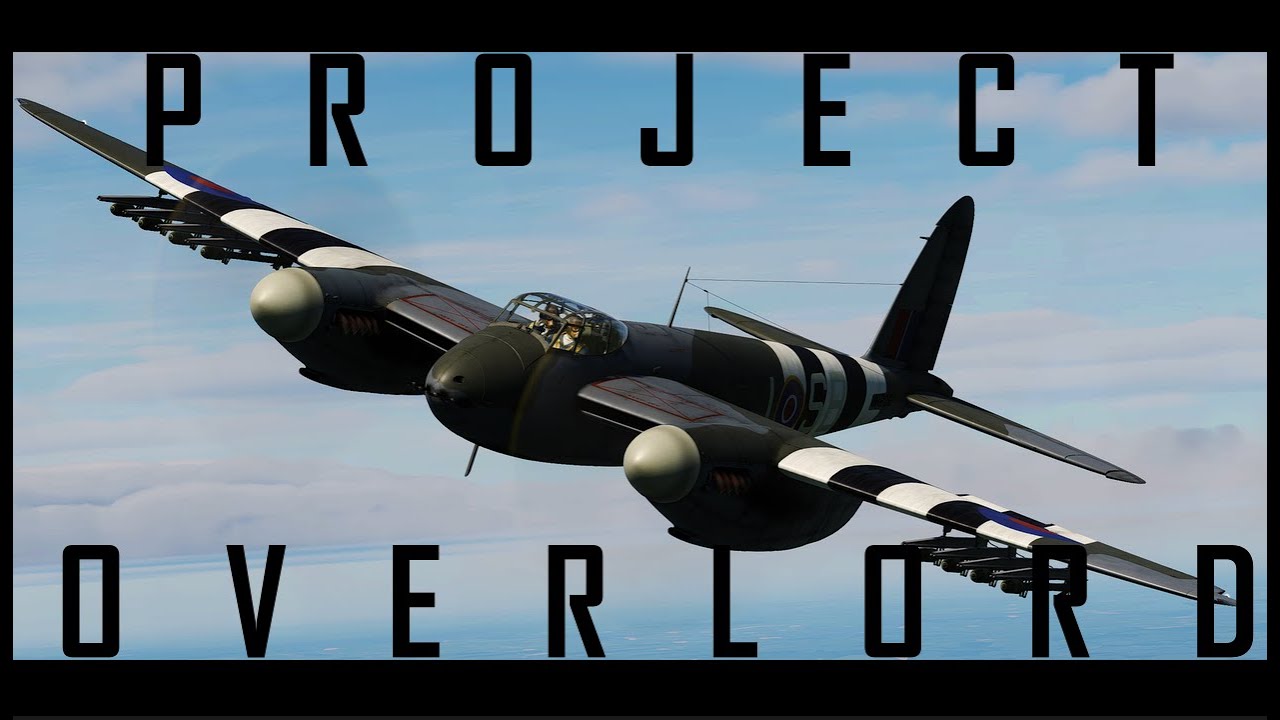 Railyard Strike! - 4YA Project Overlord Fun (02/07/23) DCS Mosquito FB Mk VI