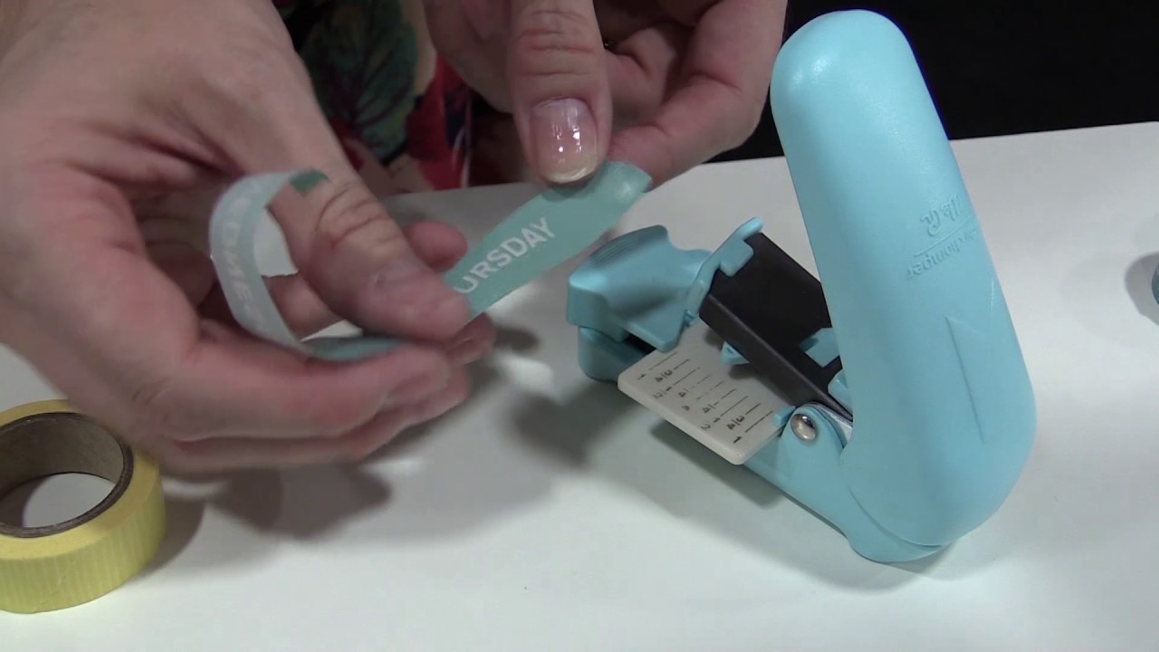 Washi Chomper by We R Memory Keepers | Mixed Media Event 2017