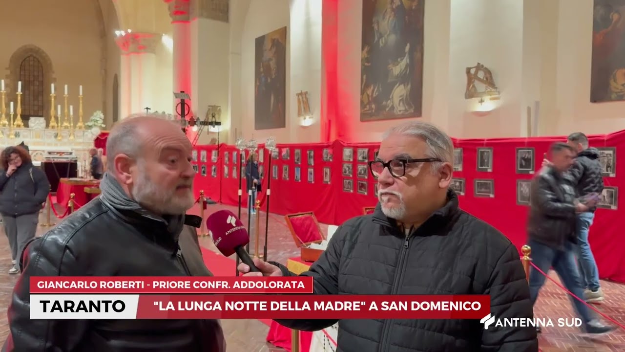 19 MARZO 2026   TARANTO   LA LUNGA NOTTE DELLA MADRE A SAN DOMENICO