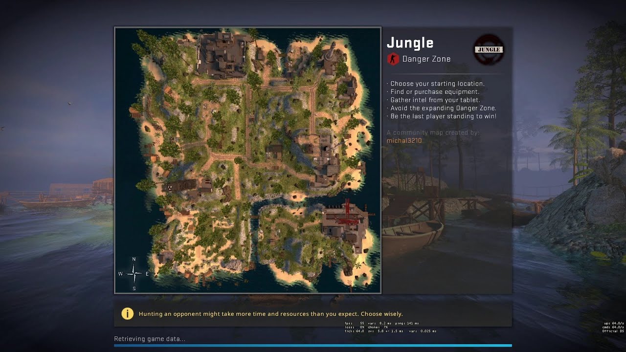 CS:GO Danger Zone - Jungle - 1st place