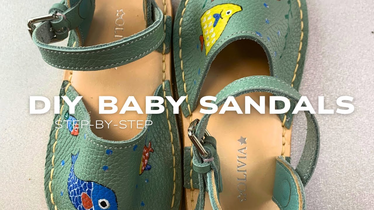 How to Make Baby Leather Sandals – Step by Step Tutorial