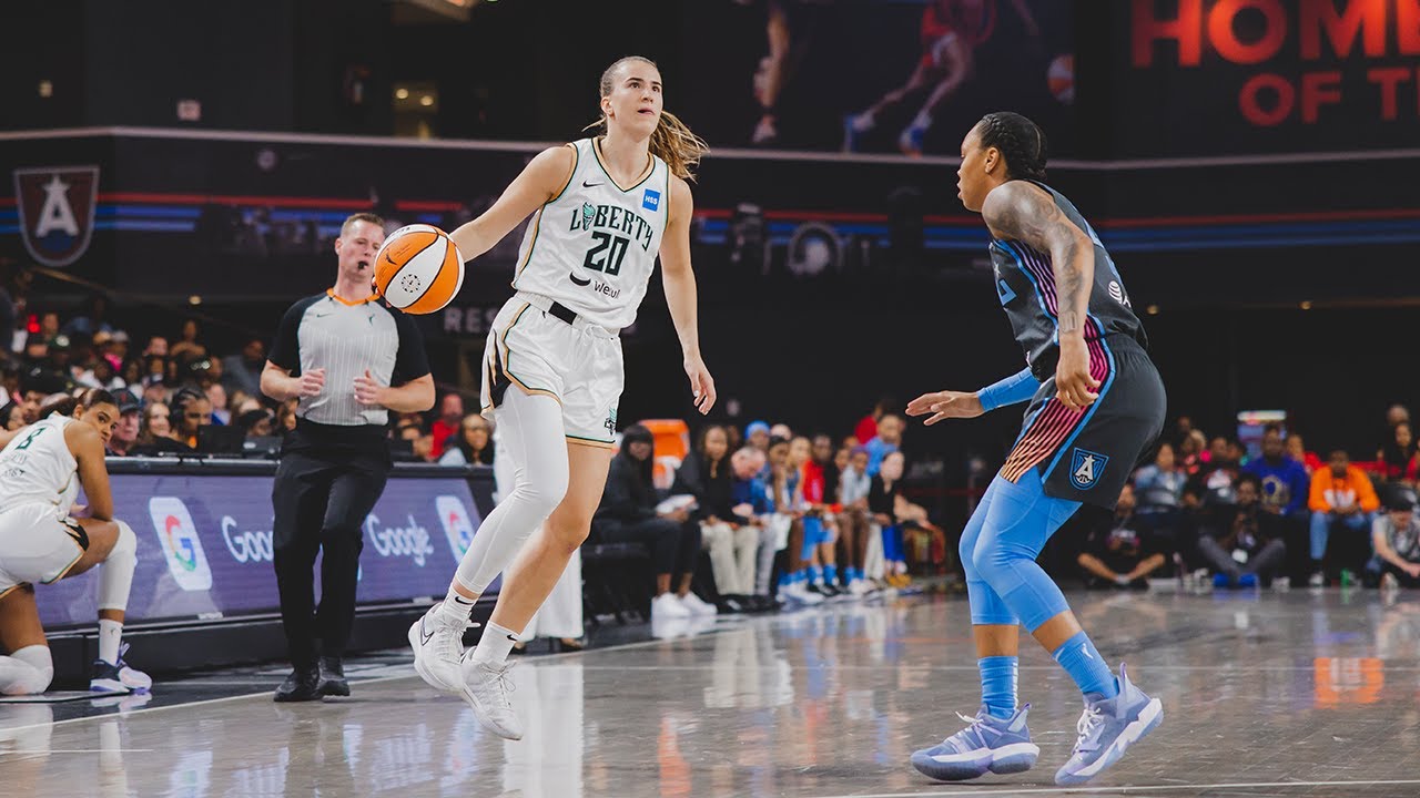 Sabrina Ionescu Scores CAREER-HIGH 37 Points & 8 Threes vs. Atlanta Dream