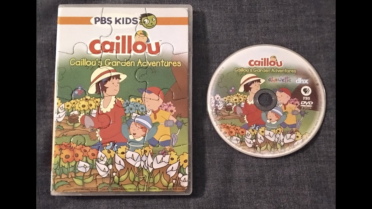 Caillou: Caillou's Garden Adventures (2014 DVD)